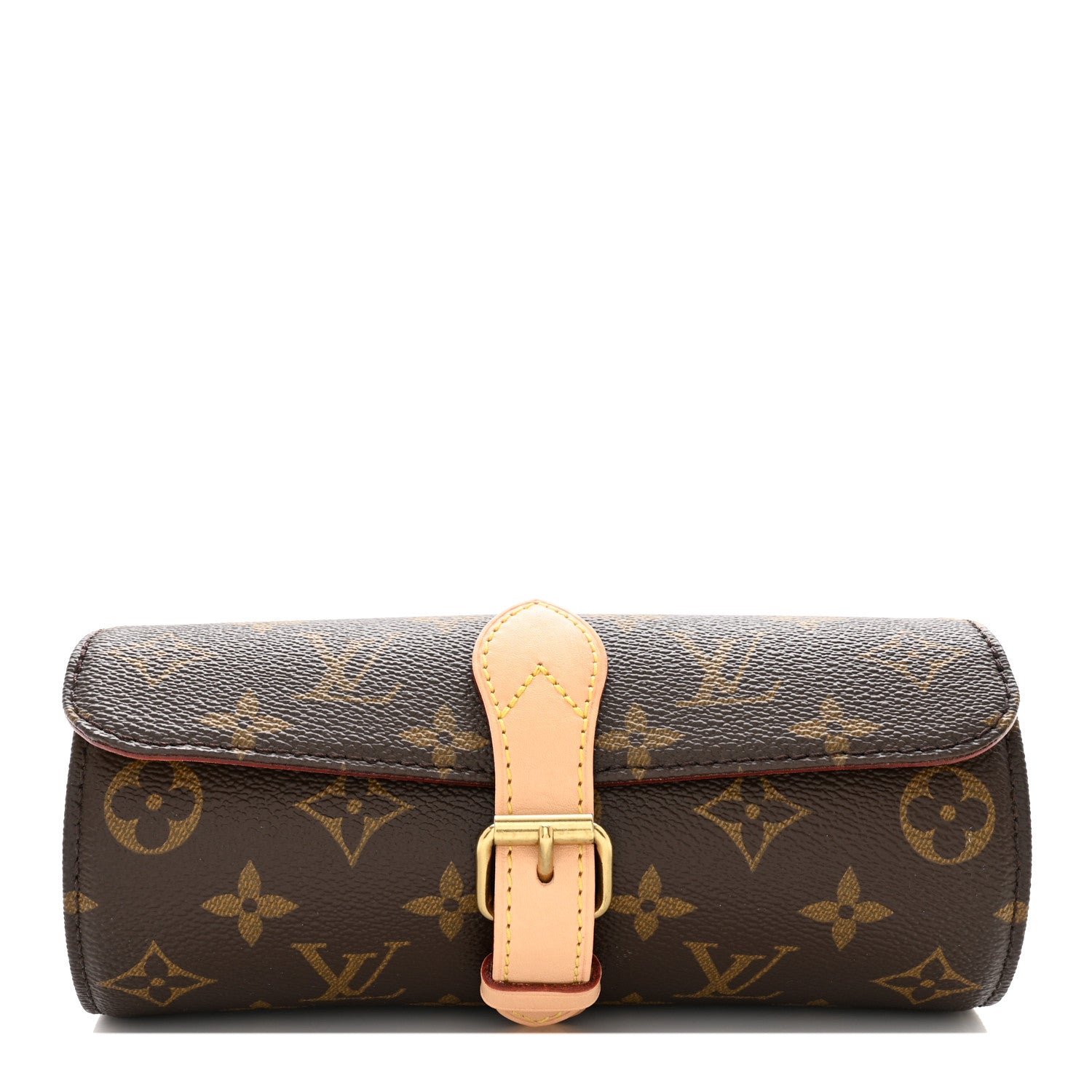Louis Vuitton Monogram 3 Watch Travel Case 1 of 8