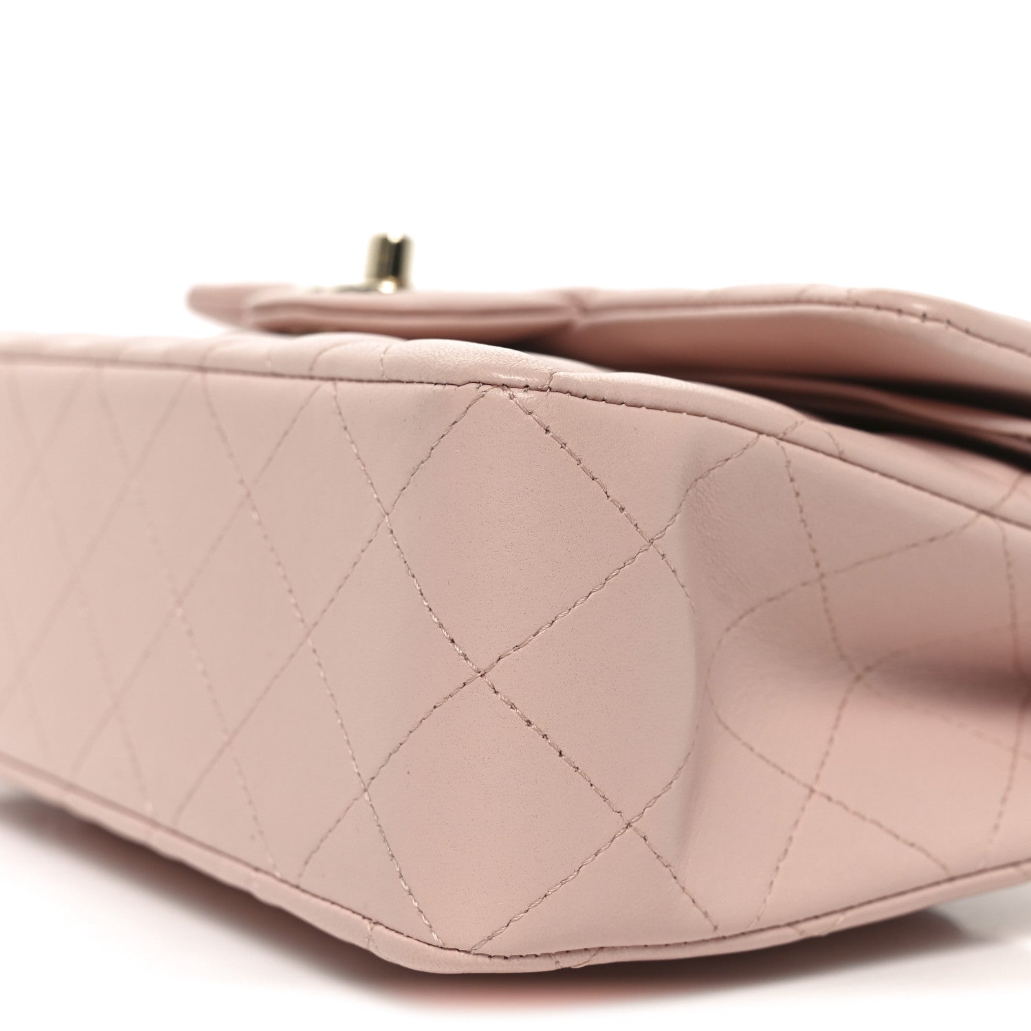 Chanel Lambskin Quilted Small Double Flap Light Pink 10 of 10