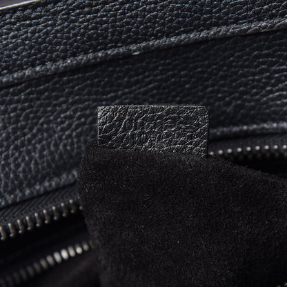 Celine Drummed Calfskin Micro Luggage Black 7 of 15