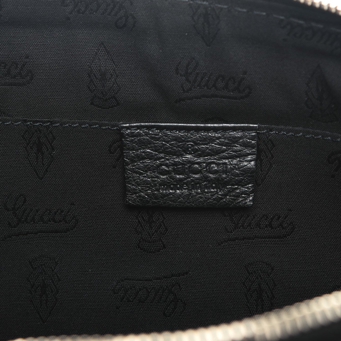 Deerskin Sienna Small Clutch Black