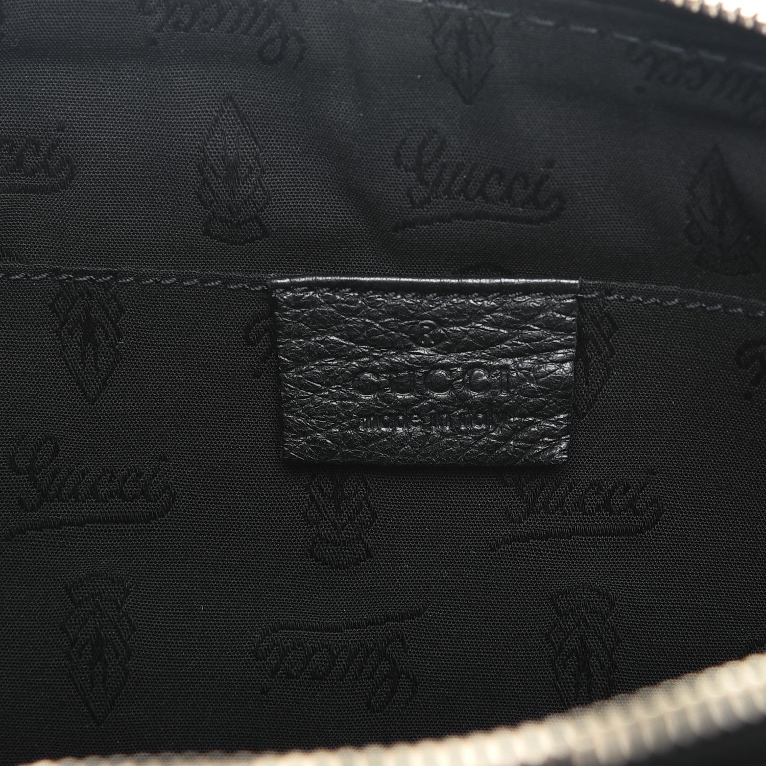 Gucci Deerskin Sienna Small Clutch Black 6 of 7