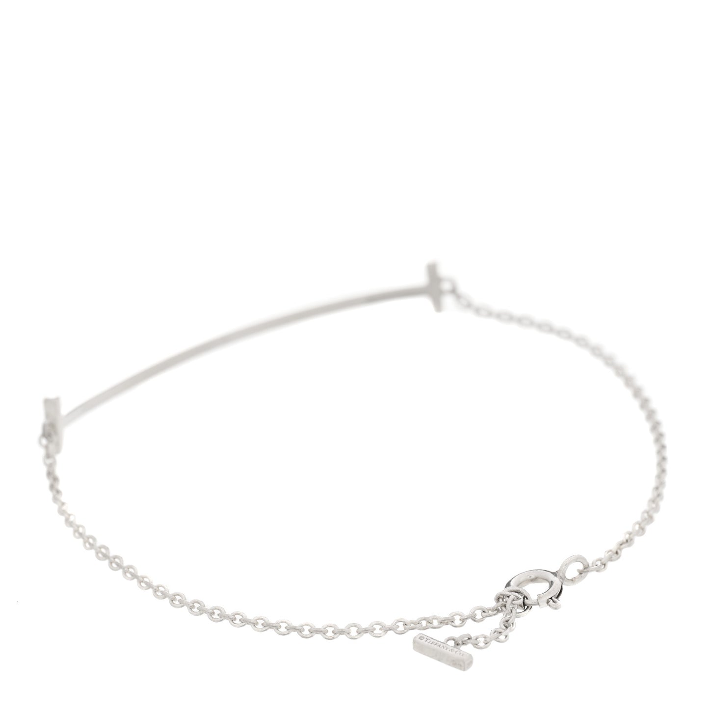 Sterling Silver T Smile Bracelet