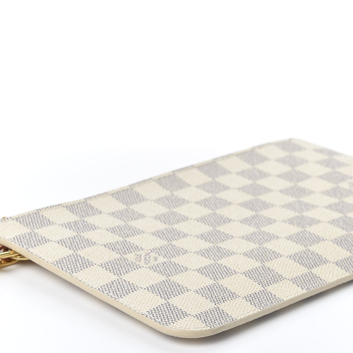 Louis Vuitton Damier Azur Neverfull MM GM Pochette Rose Ballerine 5 of 8