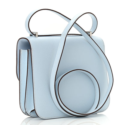 Hermes Epsom Constance 18 Bleu Brume 3 of 11