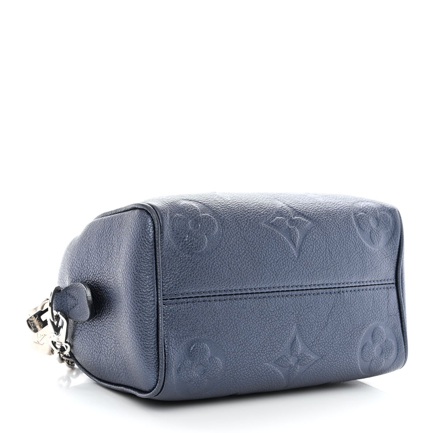 Metallic Empreinte Monogram Giant Speedy Bandouliere 20 Navy Nacre