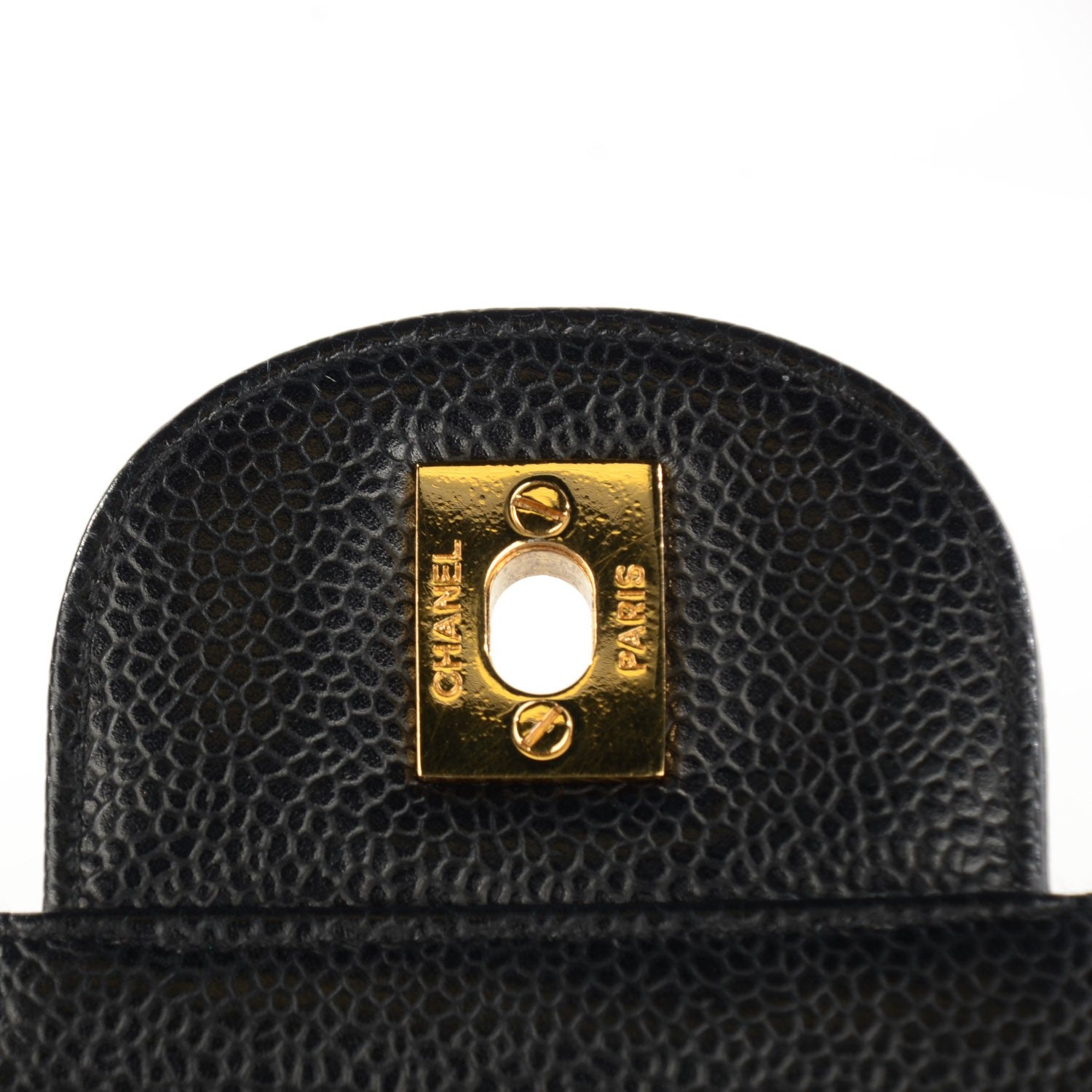 Chanel Caviar Quilted Jumbo Single Flap Black 5 of 9