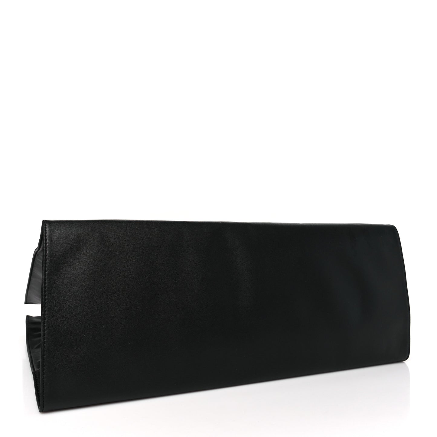 Vegan Leather Large Shopping Bag Black