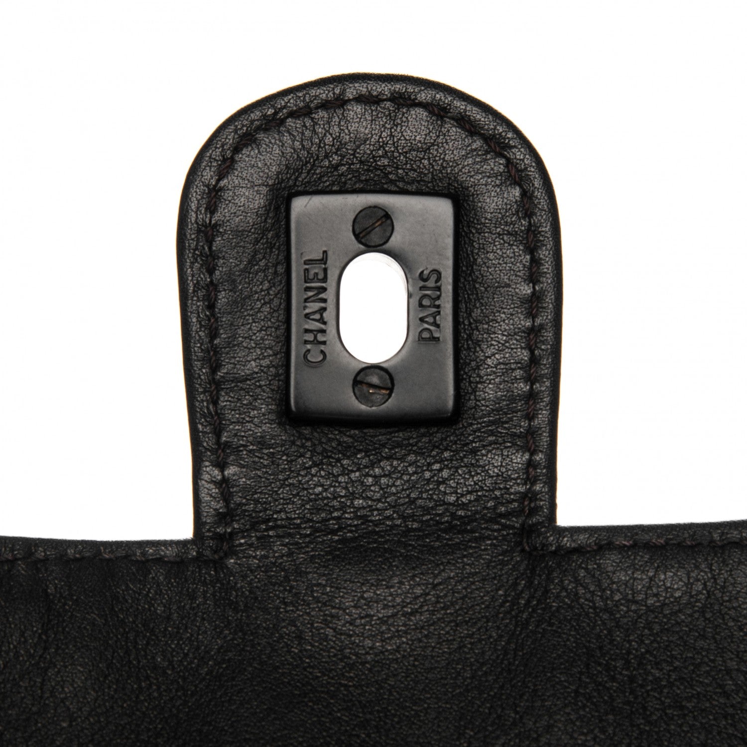 Chanel Calfskin Large Flap Tote Black 6 of 8