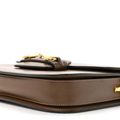 Gucci Azalea Calfskin Horsebit 1955 Shoulder Bag Brown Sugar 9 of 18