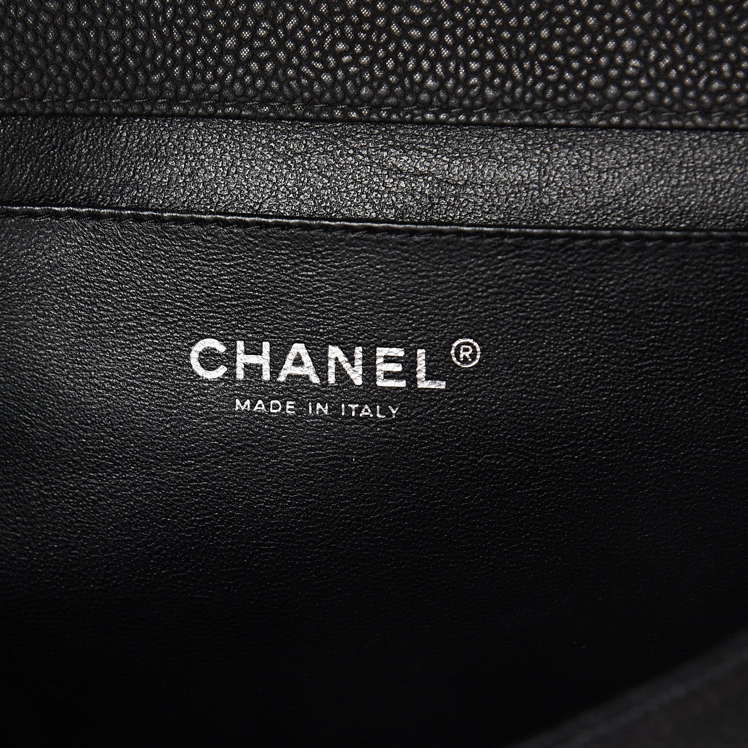 Chanel Caviar Quilted Clutch With Chain Flap Black 5 of 9