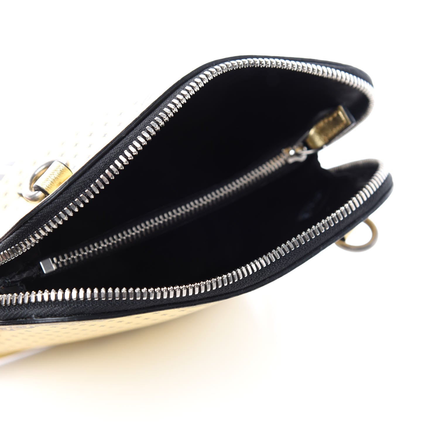 Gucci X SEGA Calfskin GUCCY Stars Mini Dome Shoulder Bag Gold 5 of 10