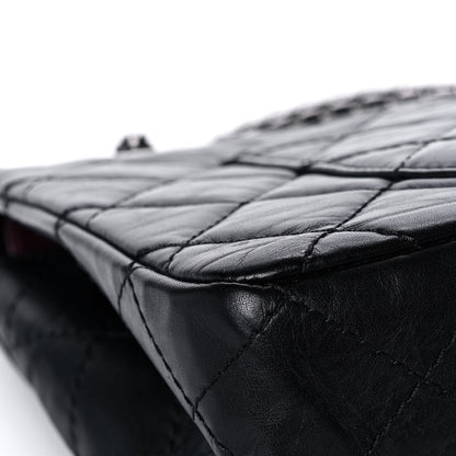 Chanel Aged Calfskin Quilted 2.55 Reissue 227 Flap Black 12 of 17