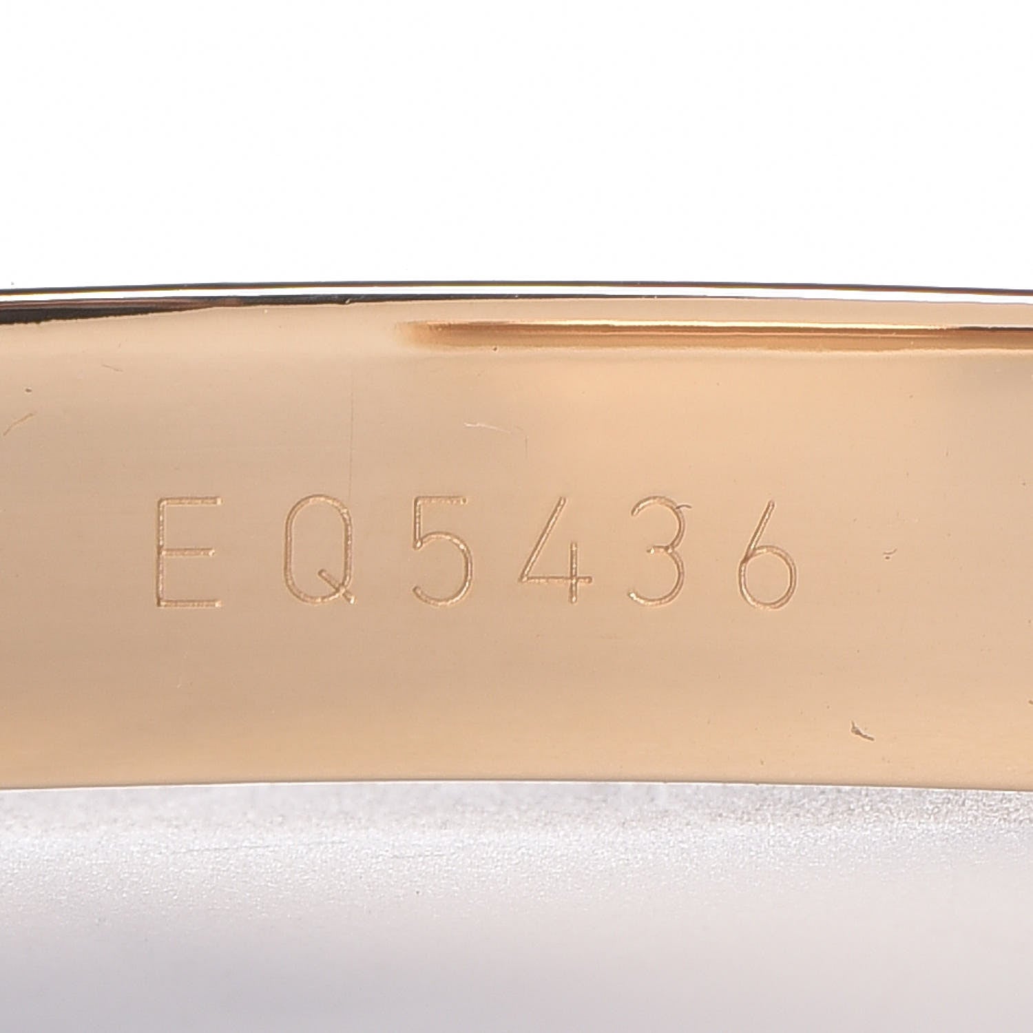 Cartier 18K Yellow Gold LOVE Cuff Bracelet 20 6 of 7