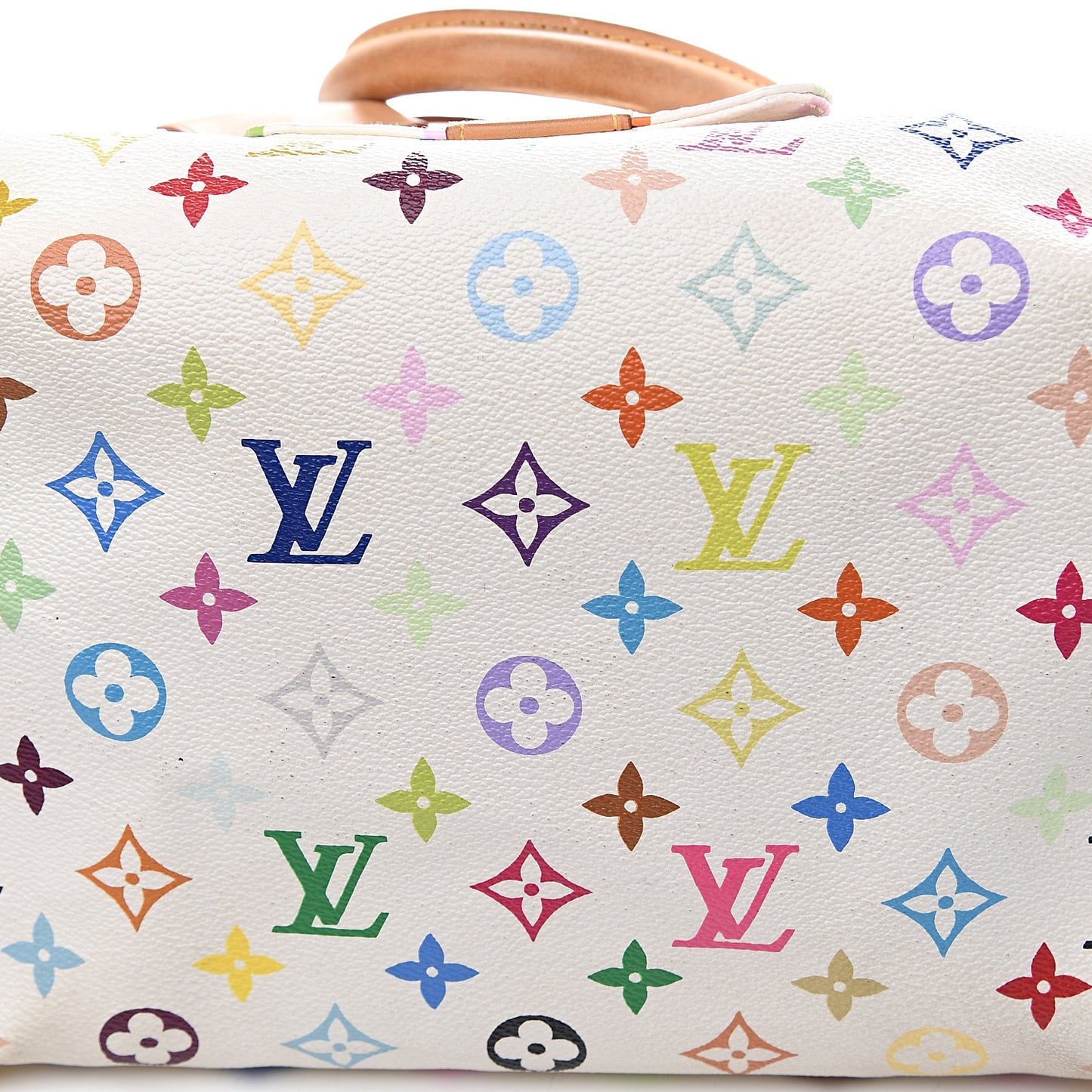 Monogram Multicolor Speedy 30 White