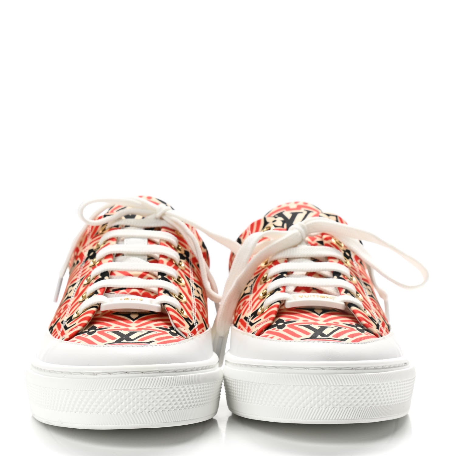 Louis Vuitton Nylon Monogram Crafty Open Back Sneaker 38 2 of 8