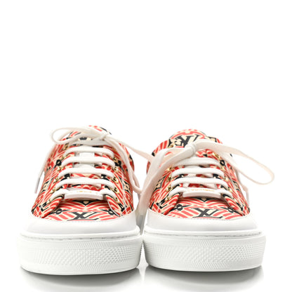 Louis Vuitton Nylon Monogram Crafty Open Back Sneaker 38 2 of 8