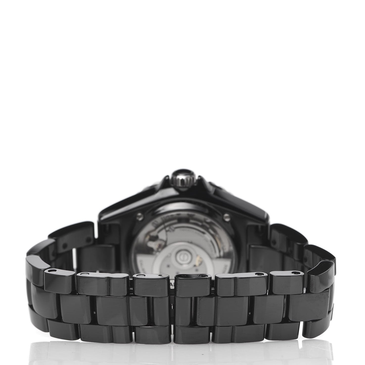 Stainless Steel Ceramic 38mm J12 Automatic Watch Black
