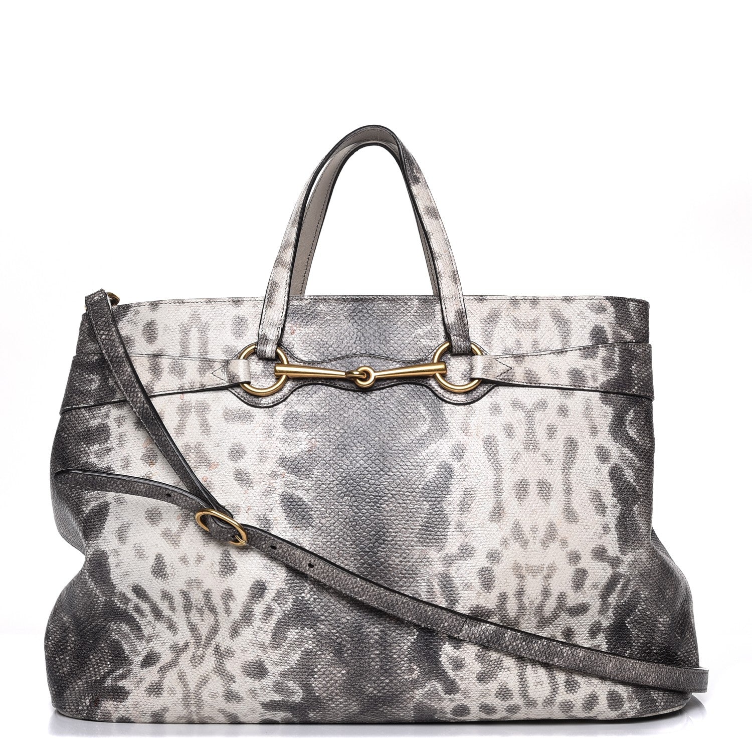 Gucci Karung Printed Large Bright Bit Animalier Top Handle Tote 1 of 23