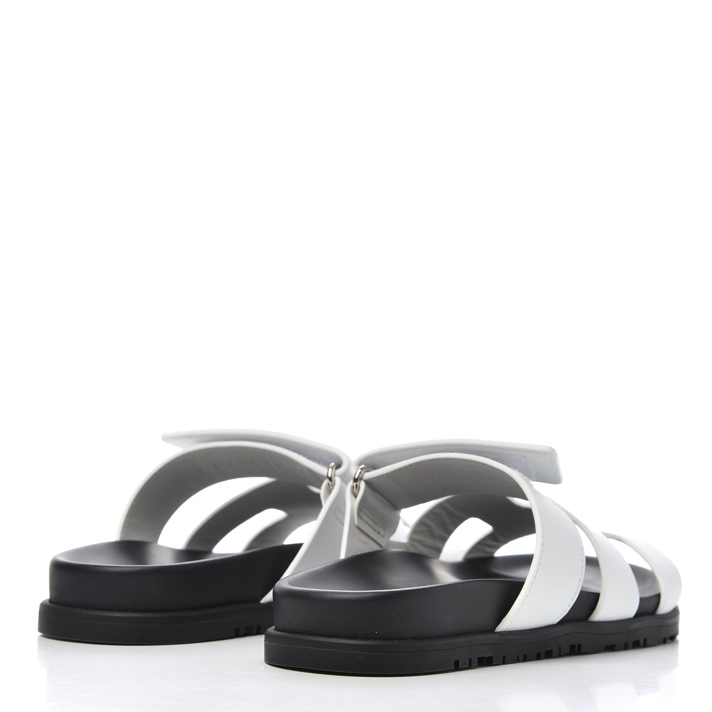 Calfskin Womens Chypre Sandals 36 White