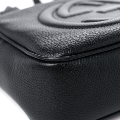 Gucci Pebbled Calfskin Small Soho Disco Bag Black 8 of 13