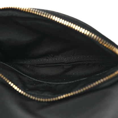 Prada Saffiano Tessuto Nylon Mini Bucket Crossbody Bag Black 6 of 11