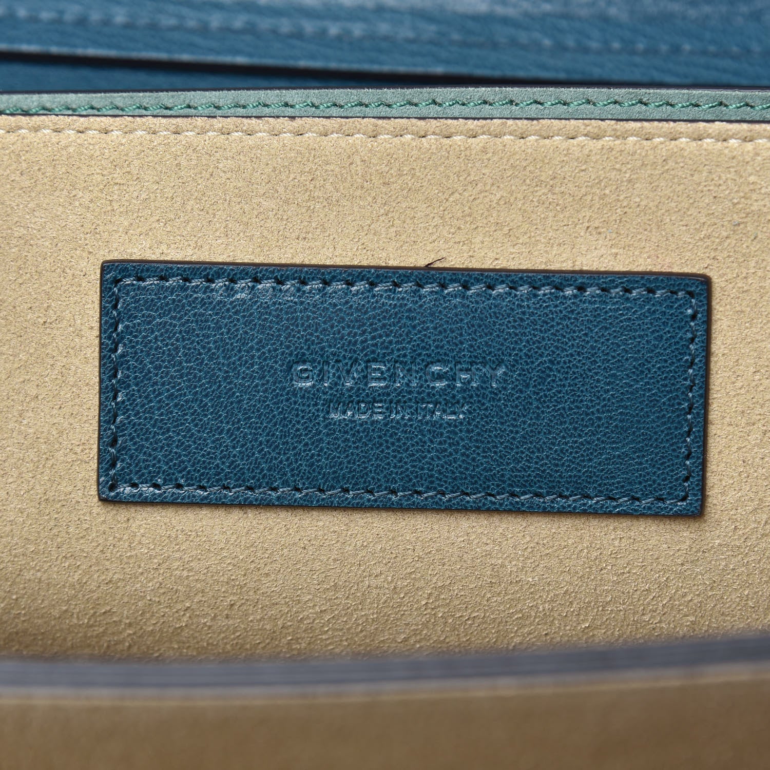 Givenchy Goatskin Medium GV3 Shoulder Bag Blue Pistachio 6 of 9