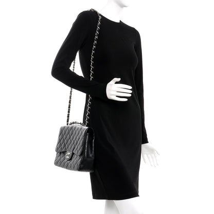 Chanel Caviar Quilted Jumbo Single Flap Black 2 of 8
