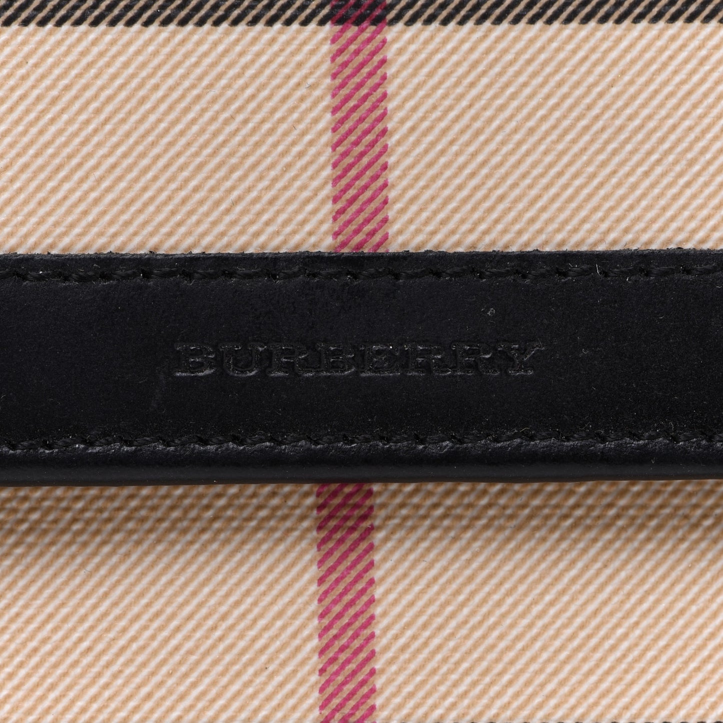 House Check Compact Wallet Black