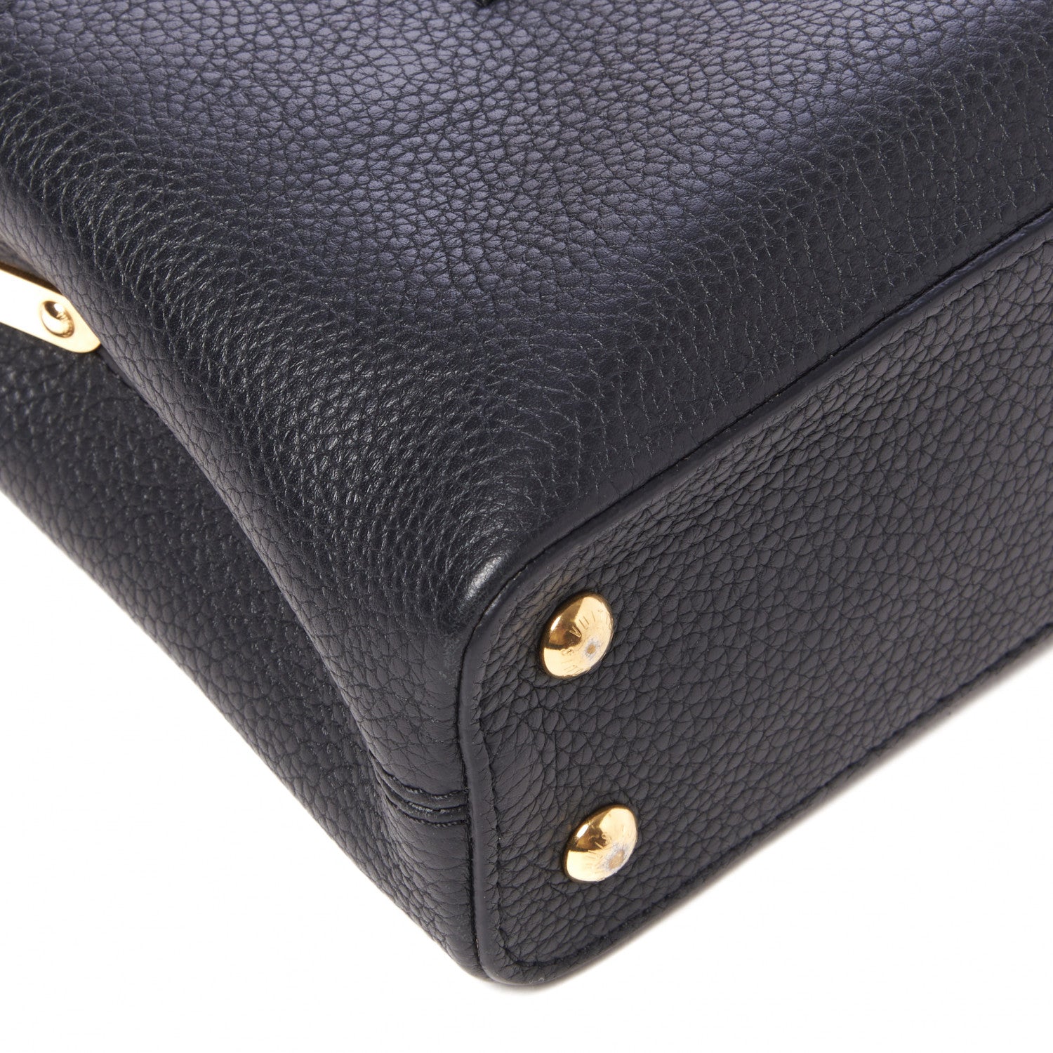 Louis Vuitton Taurillon Mini Capucines Black 6 of 7