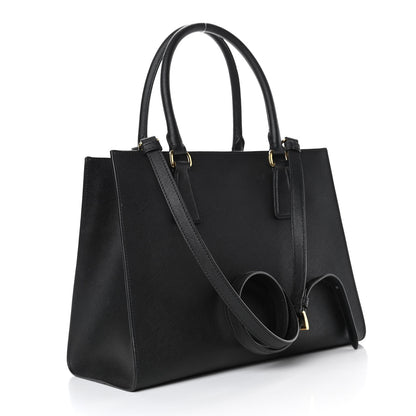 Prada Saffiano Tote Black 2 of 5