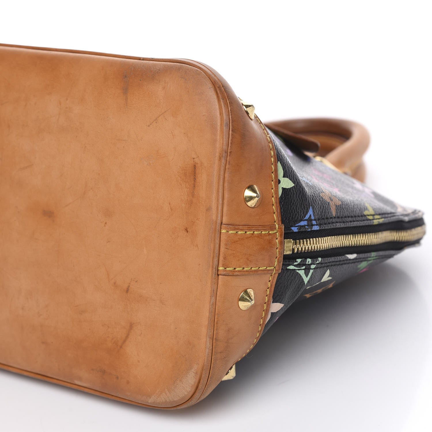 Louis Vuitton Monogram Multicolor Alma Black 7 of 12