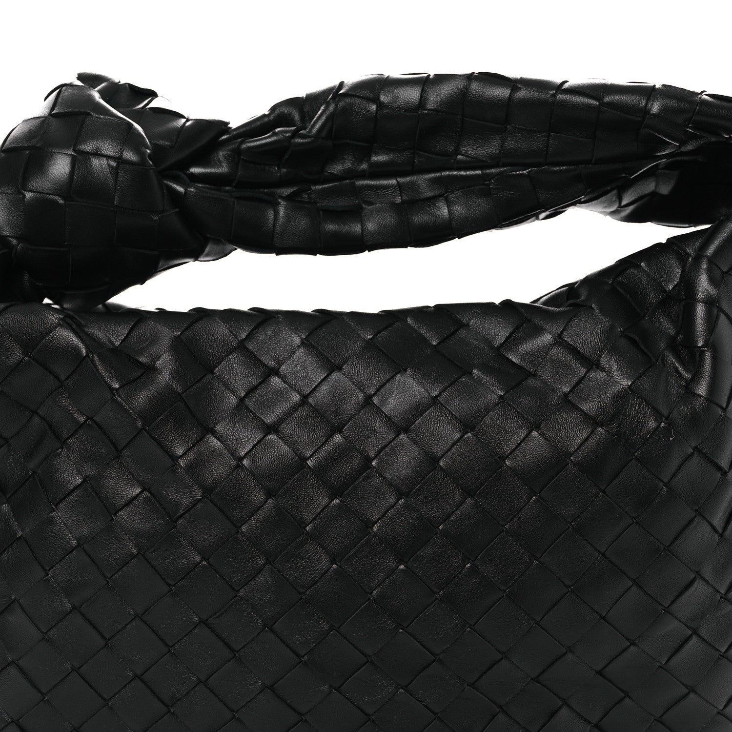 Bottega Veneta Nappa Intrecciato Teen Jodie Hobo Black 8 of 10