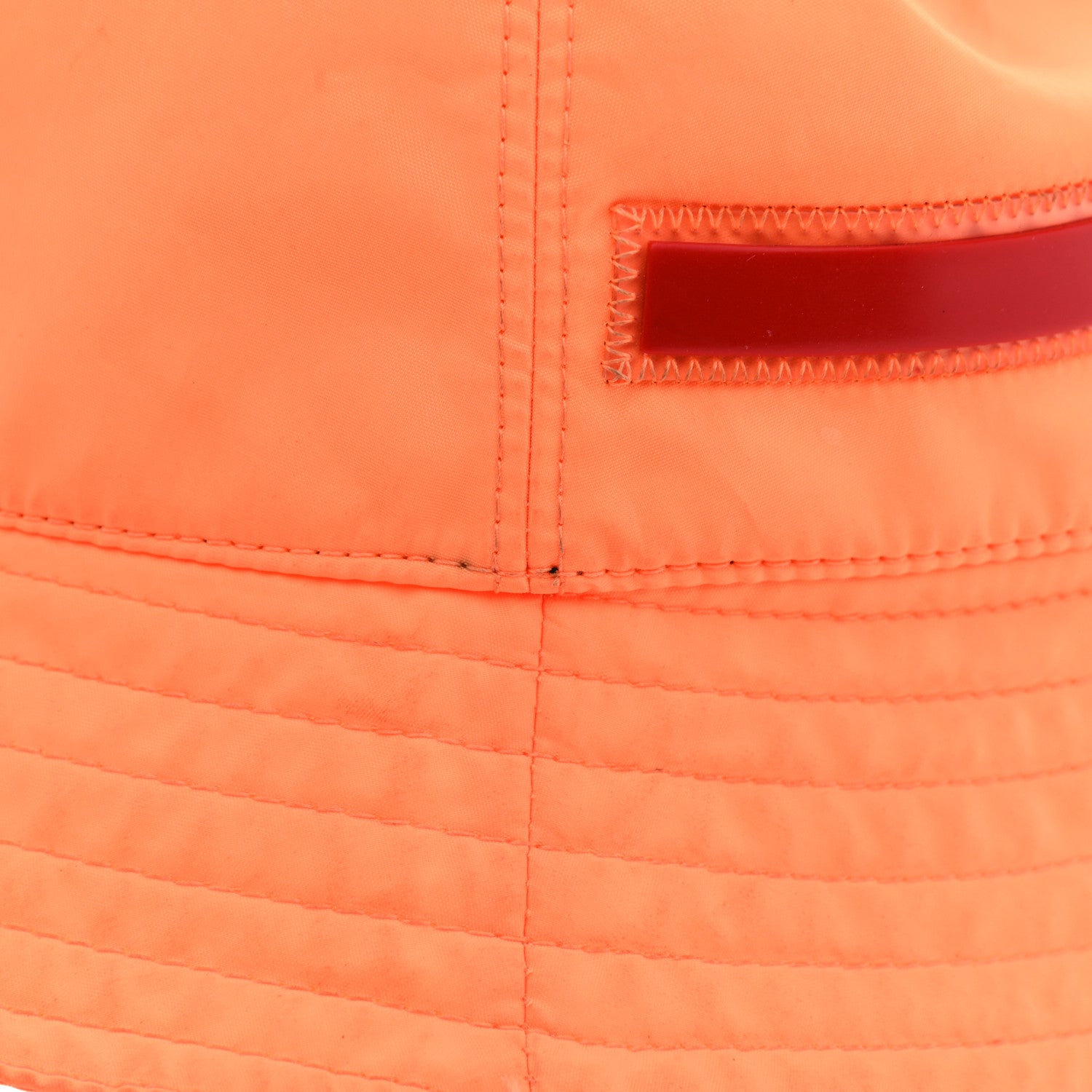 Prada Nylon Bucket Hat M Orange 10 of 11