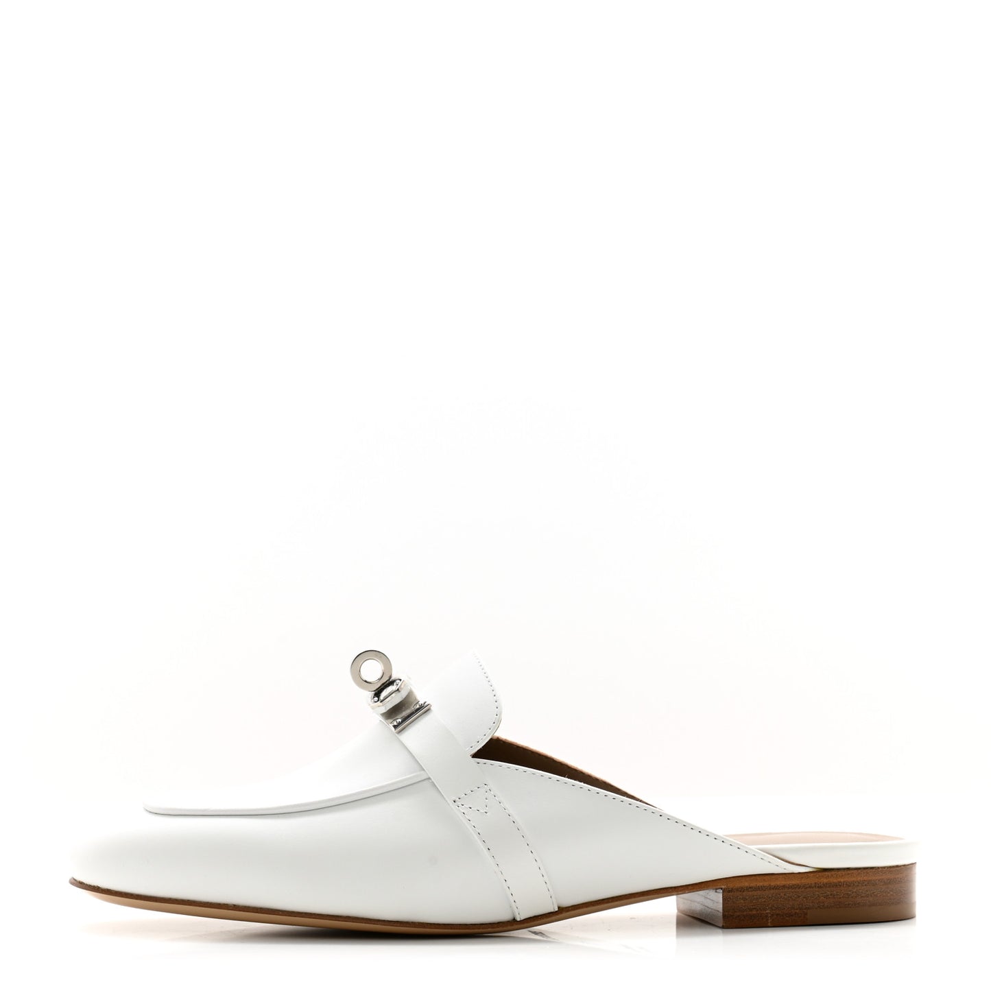 Calfskin Oz Mules 35 White