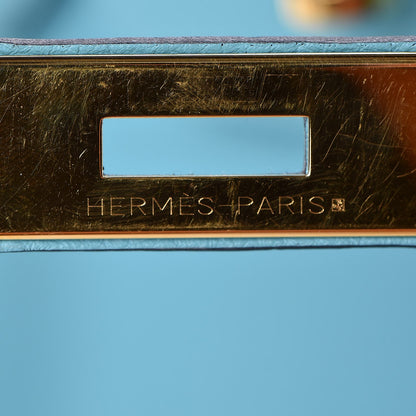Hermes Togo Birkin 30 Bleu Atoll 20 of 35