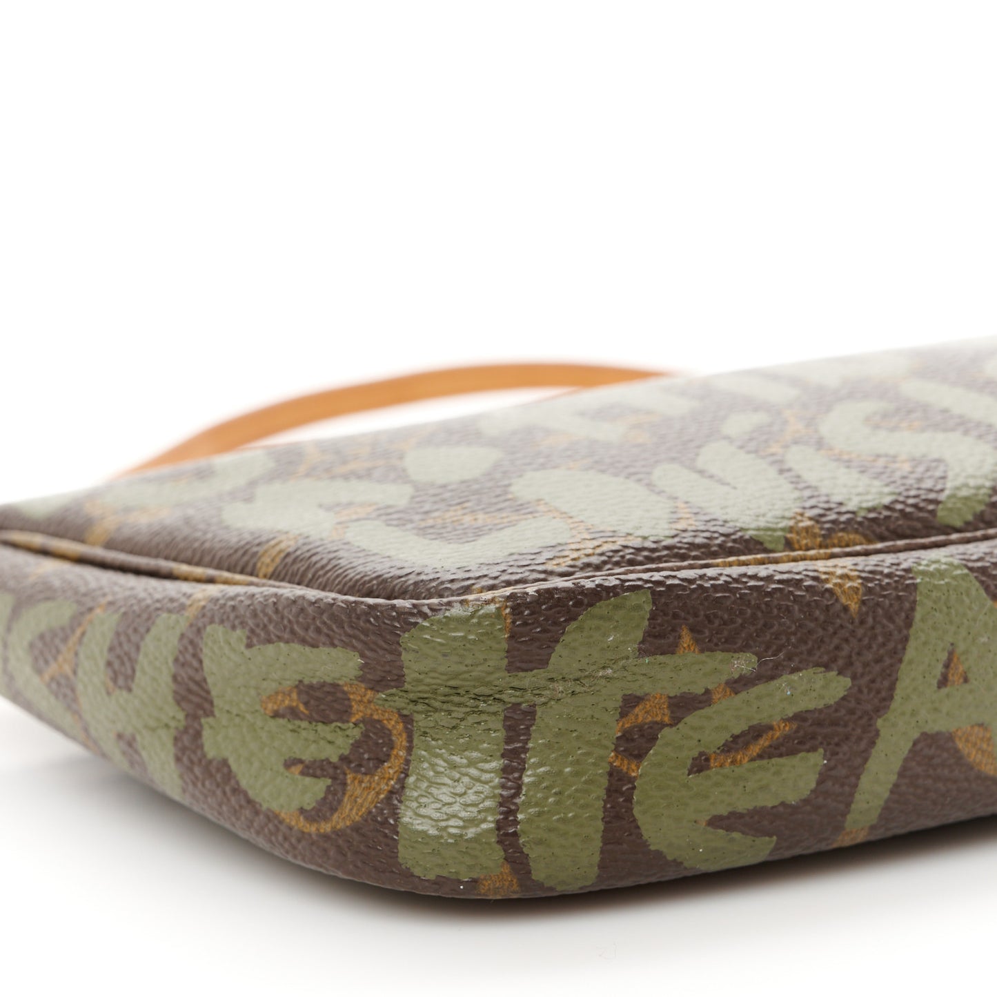 Monogram Graffiti Pochette Accessories Kaki