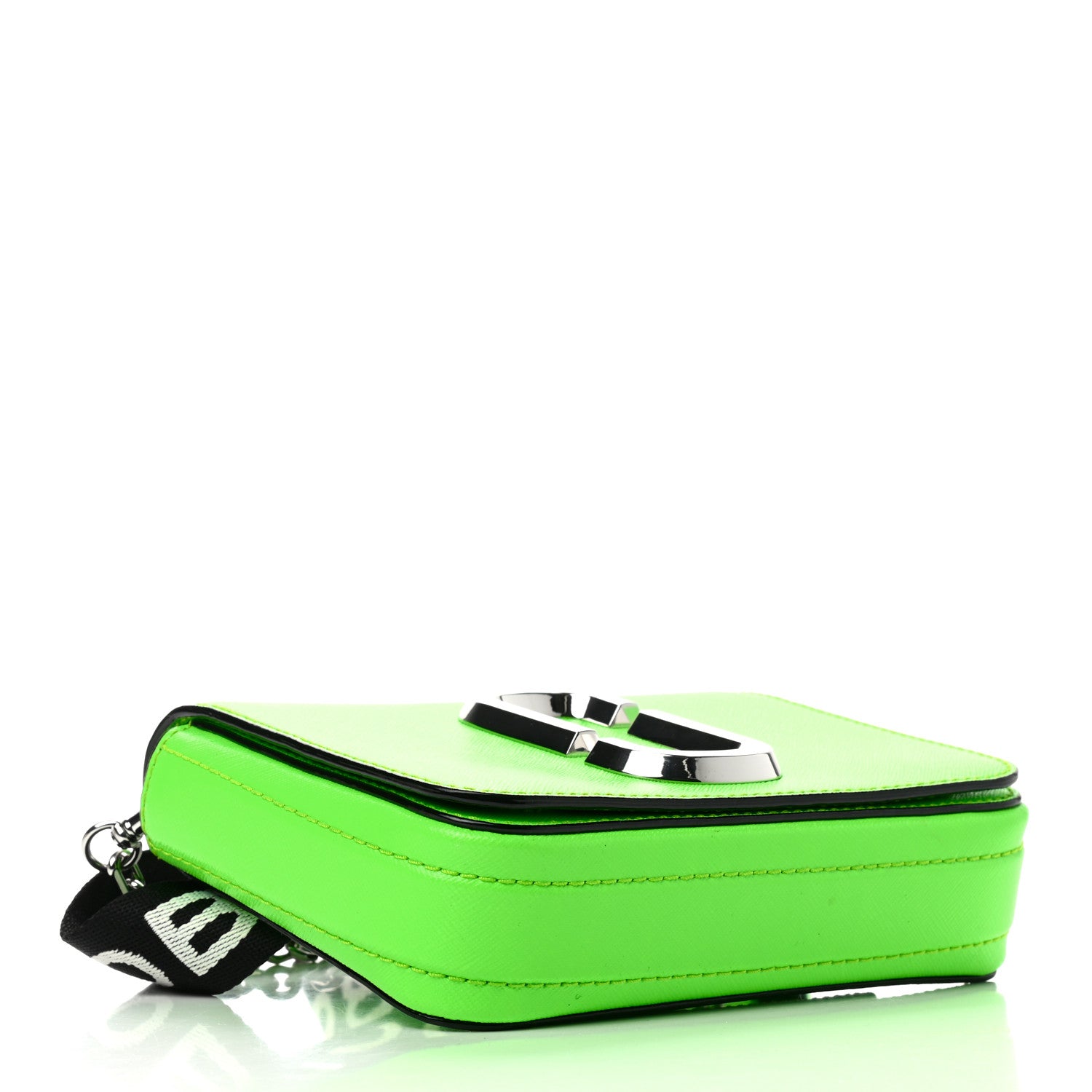 Marc Jacobs Saffiano Hip Shot Belt Bag Bright Green 5 of 10