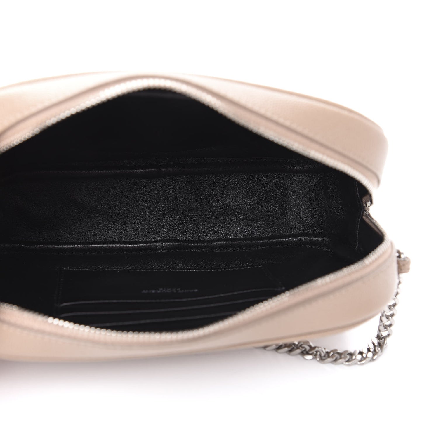 Grain De Poudre Matelasse Monogram Mini Lou Camera Bag Gold Sand