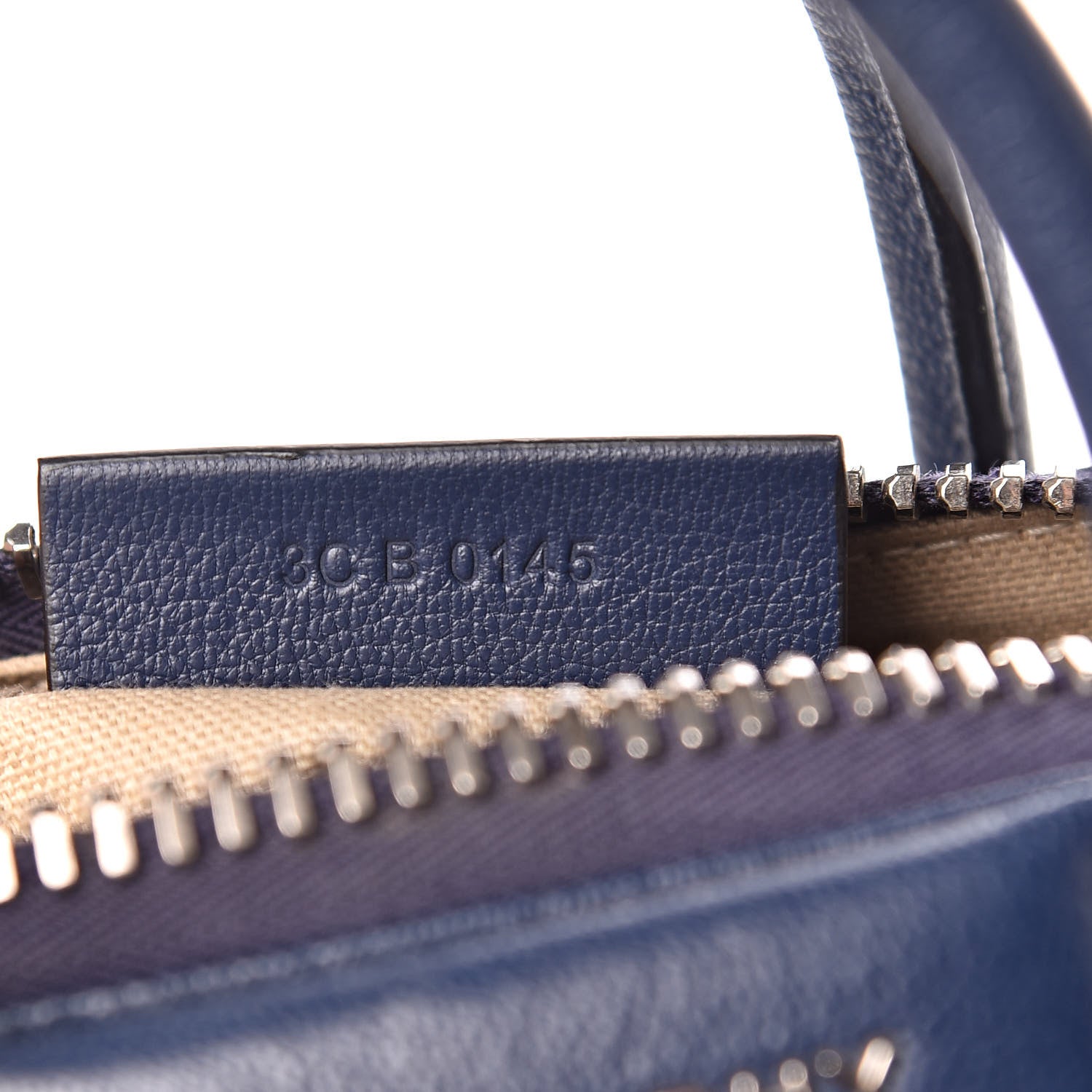 Givenchy Sugar Goatskin Mini Antigona Mineral Blue 7 of 9