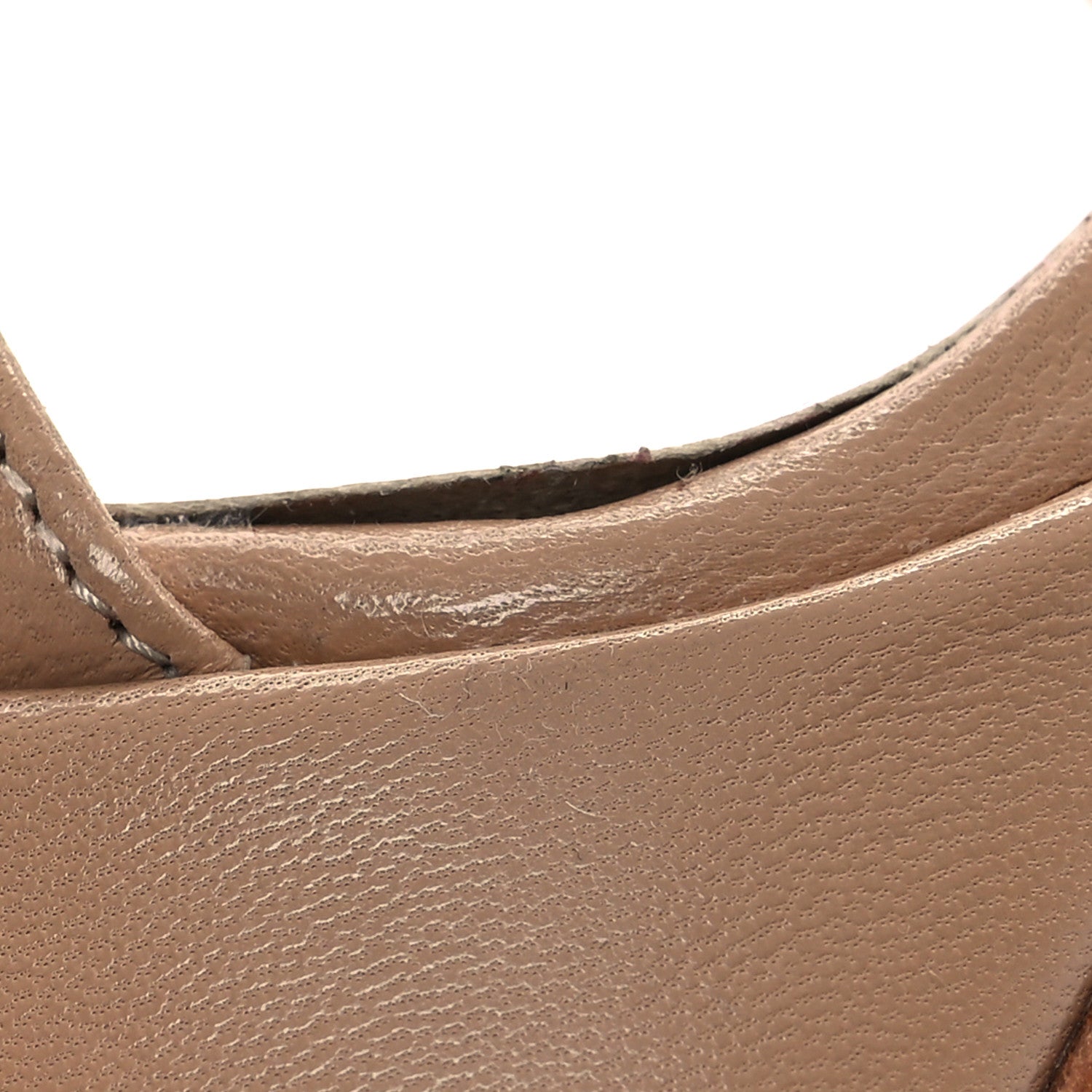 Christian Louboutin Kid Choca 130 Platform Sandals 37 Beige 11 of 11