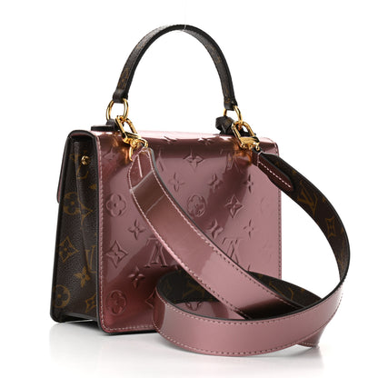 Louis Vuitton Vernis Monogram Spring Street Rose Pale Metallise 3 of 10