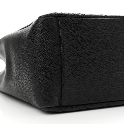 Chanel Caviar Quilted Grand Shopping Tote GST Black 9 of 15