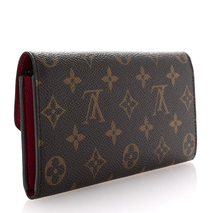 Louis Vuitton Monogram Emilie Wallet Fuchsia 3 of 6