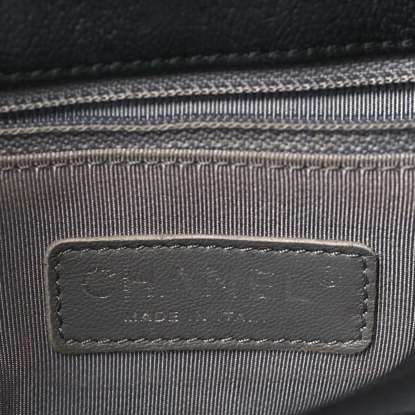 Washed Lambskin Quilted Mini Chain Around Flap Black