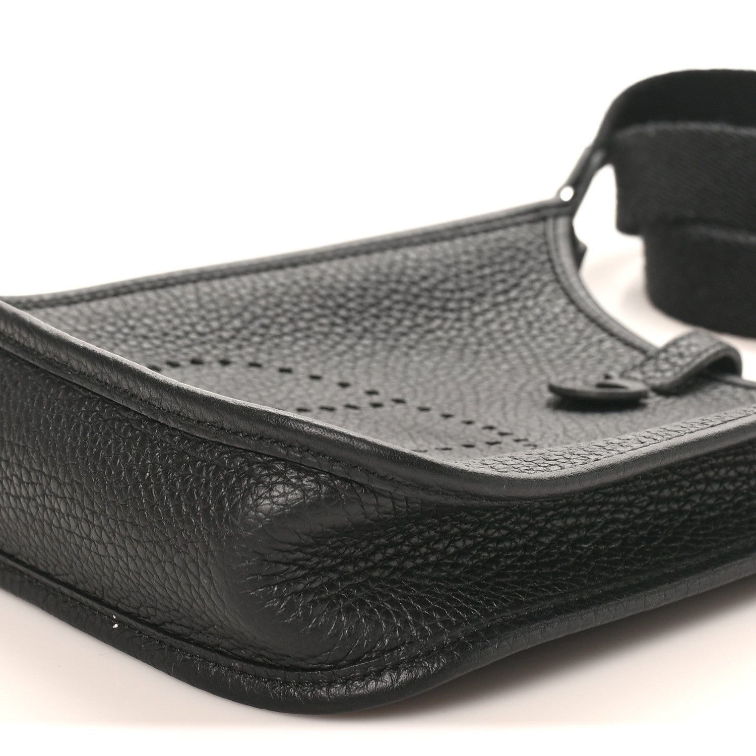 Hermes Taurillon Clemence Evelyne TPM Black 9 of 9