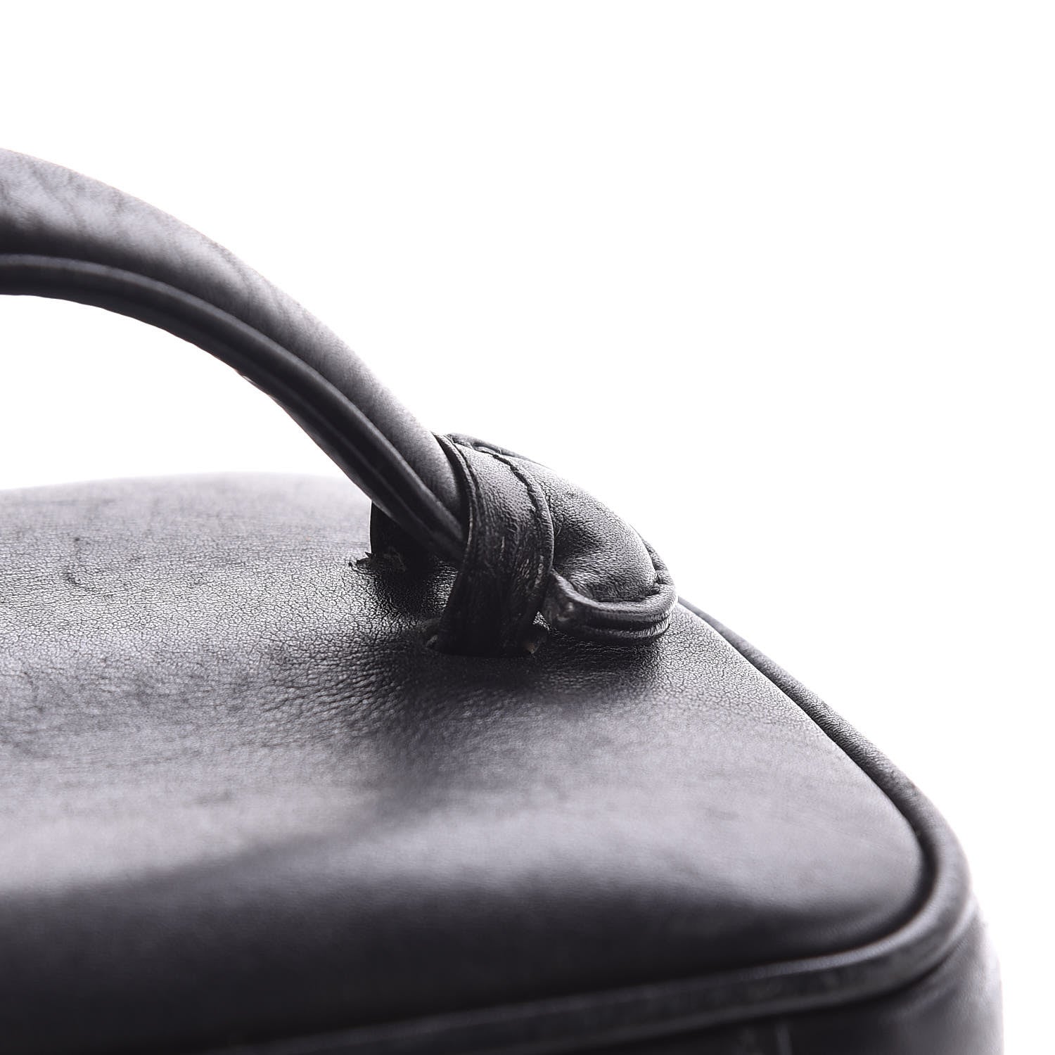Chanel Lambskin Vanity Cosmetic Case Black 12 of 20