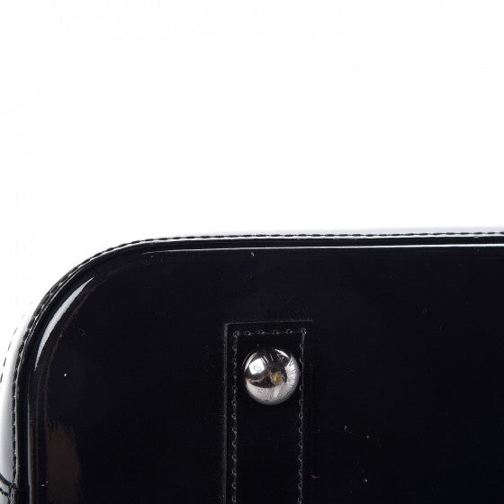 Louis Vuitton Vernis Alma PM Noir Magnetique 9 of 11
