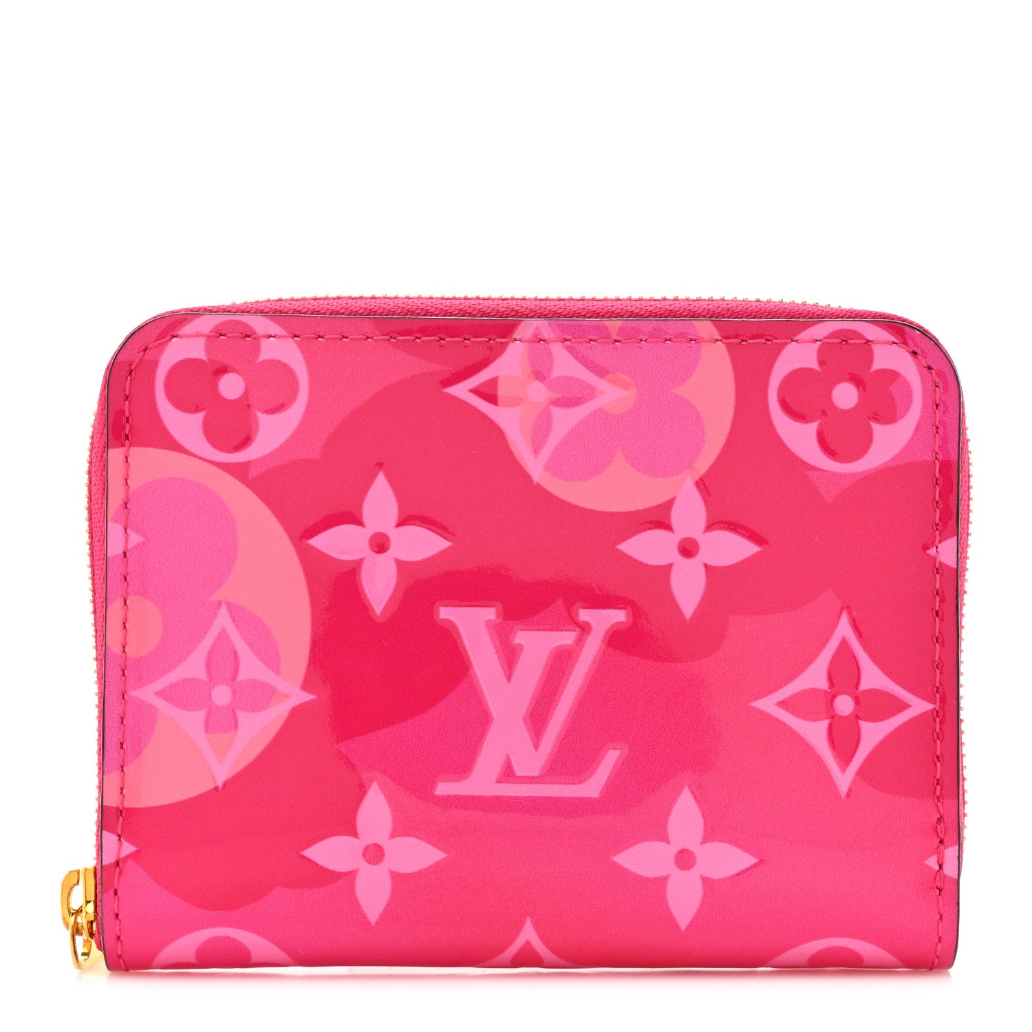 Louis Vuitton Vernis Valentine Zippy Coin Purse Fuchsia 1 of 7