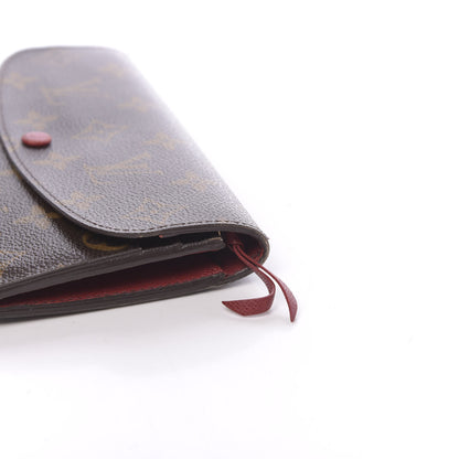 Louis Vuitton Monogram Emilie Wallet Red 11 of 12