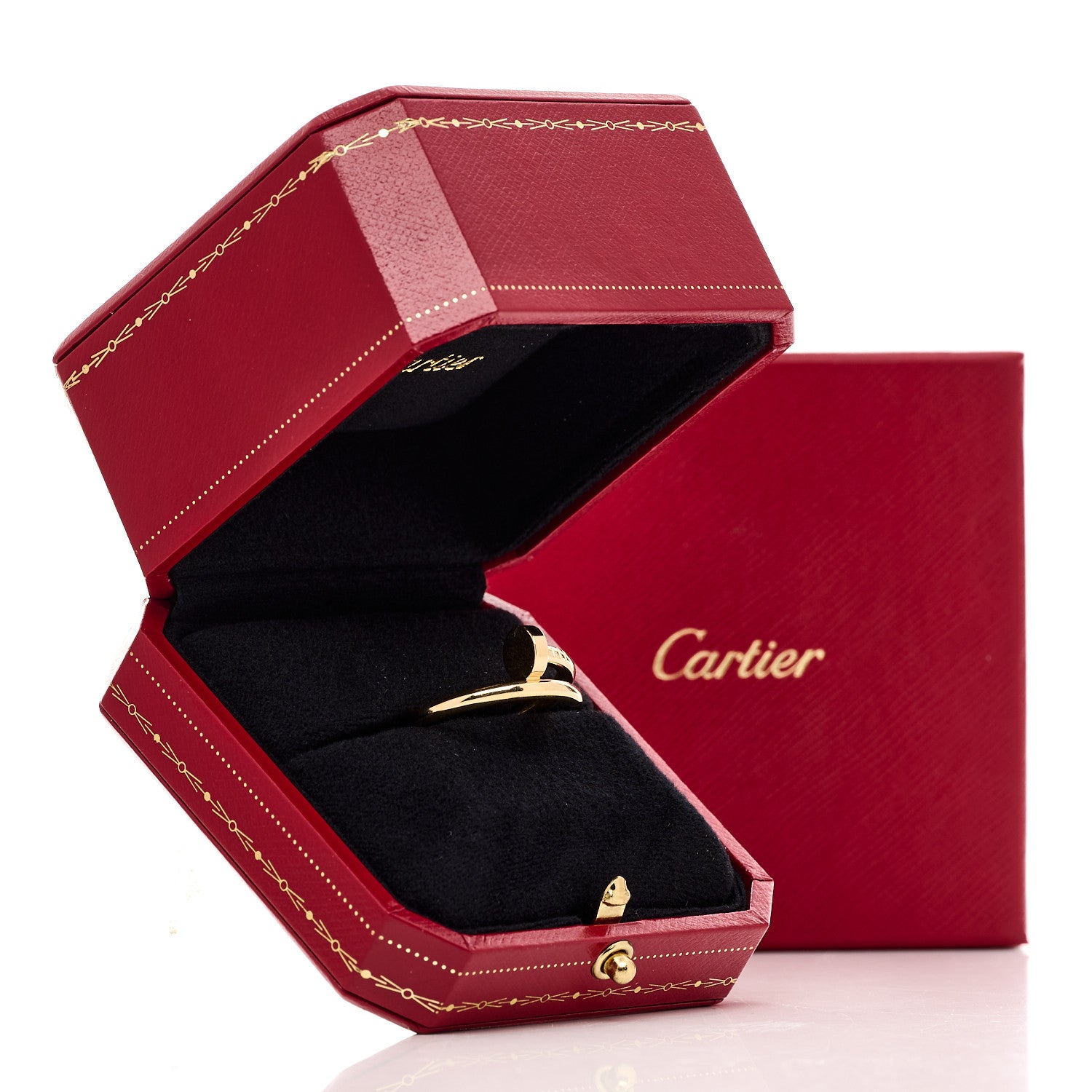 Cartier 18K Yellow Gold Juste Un Clou Ring 62 10 6 of 6